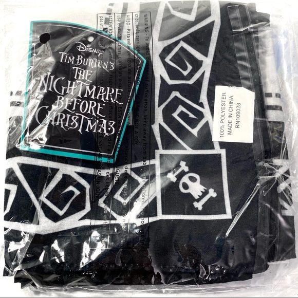 Disney Bandana Jack Skellington Nightmare - Picture 8 of 8